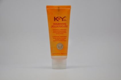 K-Y Warming Jelly Lubricant 2.5oz Tube