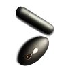 Powerful Vibrating Bullet with Remote Control - Black